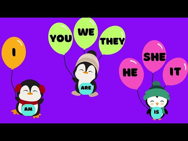 AM - IS - ARE | Verb to be for kids| English Grammar