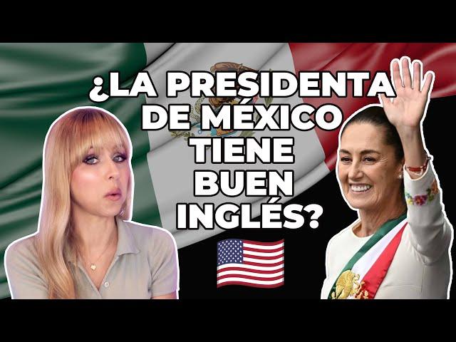 Analizando el inglés de Claudia Sheinbaum | Superholly