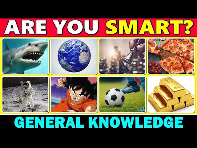 How Smart Are You?  50 General Knowledge Trivia Quiz Questions 