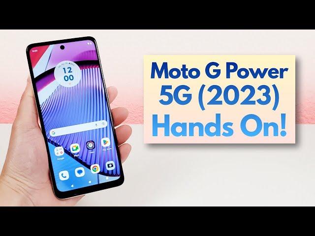 Moto G Power 5G (2023) - Hands On & First Impressions!