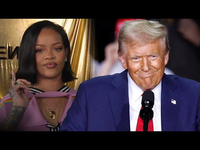 Rihanna CLAPS BACK at Donald Trump Supporters on Election Day