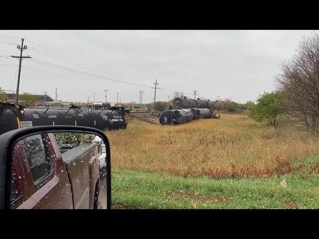 Video shows tankers carrying ethanol derailing in Fairmont, Minnesota | FOX 9 KMSP