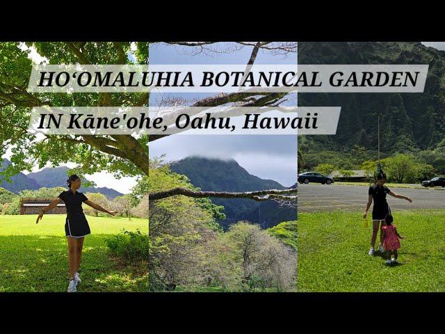 BUHAY AMERIKA:  Visiting Hoʻomaluhia Botanical Garden In Oahu Hawai'i