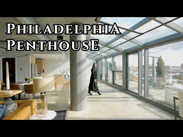 Touring a Stunning Penthouse | Philadelphia Luxury Real Estate