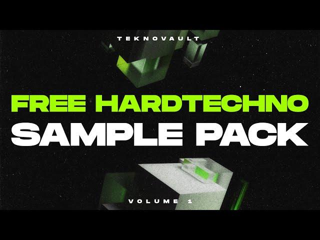 FREE Hard Techno Sample Pack | 680+ Modern Hard Techno MIDI, Presets, Kicks & More