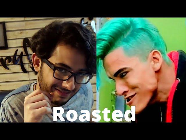 Carryminati Roasted Joker on tiktok