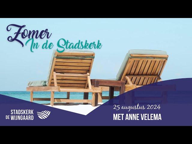 Kijk naar de vogels! (Anne Velema) Zomer in de Stadskerk - 25 augustus 2024