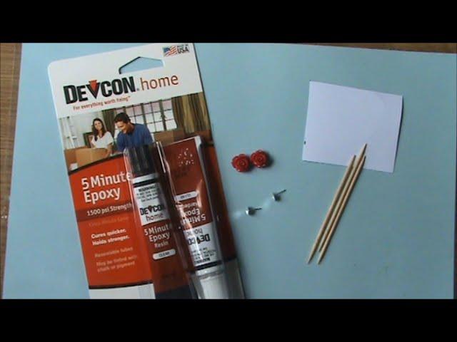 How To: Use Devcon 5 Minute Epoxy Glue