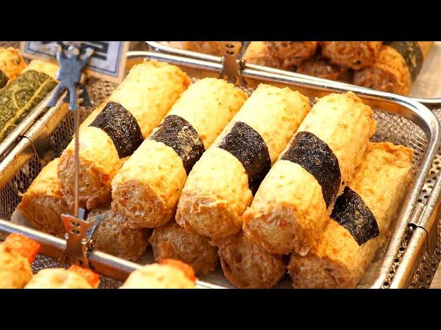 Taste all Korean dishes and desserts / street food in Seoul, Korea