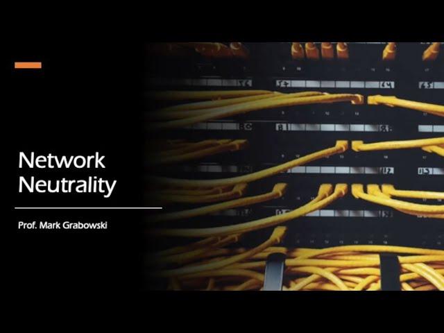 Network Neutrality