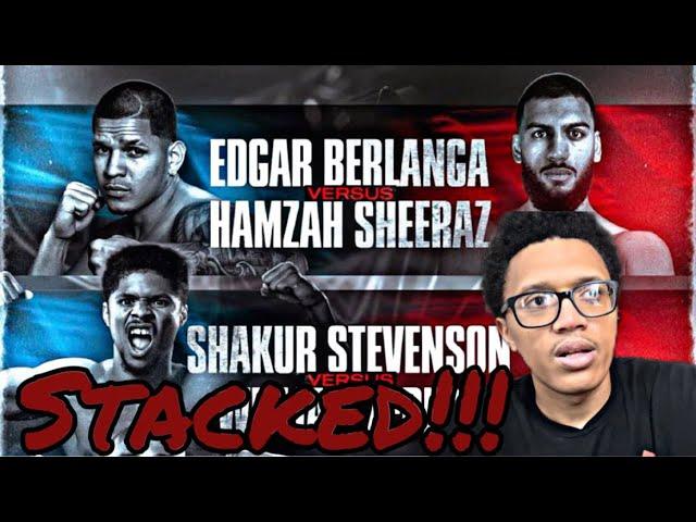 SHAKUR STEVENSON VS. WILLIAM ZEPEDA- (OFFICIAL)