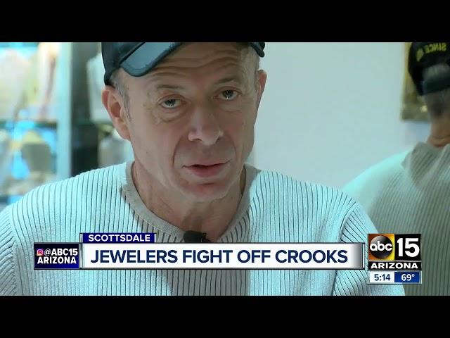 Owner of Scottsdale jewelry store fights back during robbery