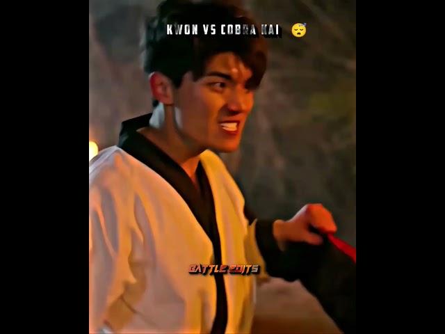 Kwon's fight vs Robby's fight #cobrakai #shorts