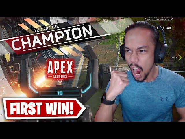 My First Win in Apex Legends! | Apex Legends Malaysia