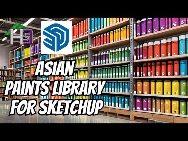 Asian paints plugin download For Sketchup 2024