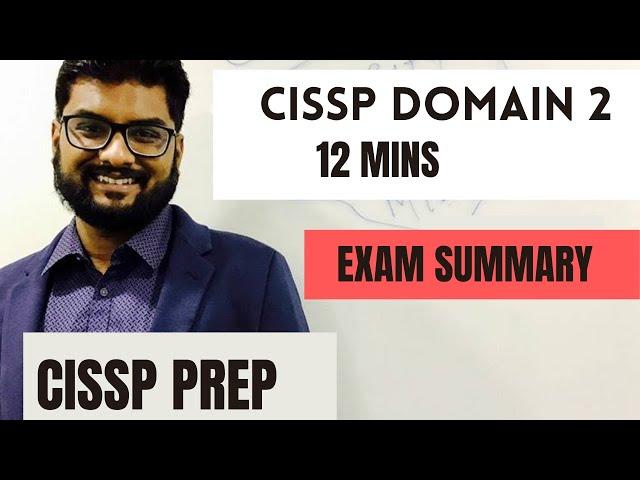 CISSP DOMAIN 2  12 Mins Review 2021