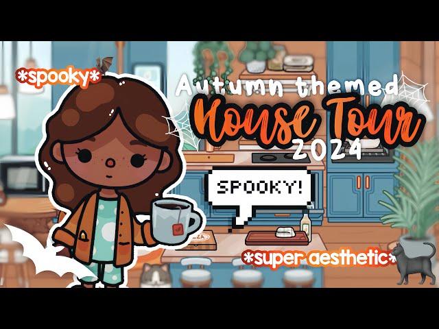 Autumn 2024 House Tour ️ *with voice ️* Toca Boca Life world ‍⬛