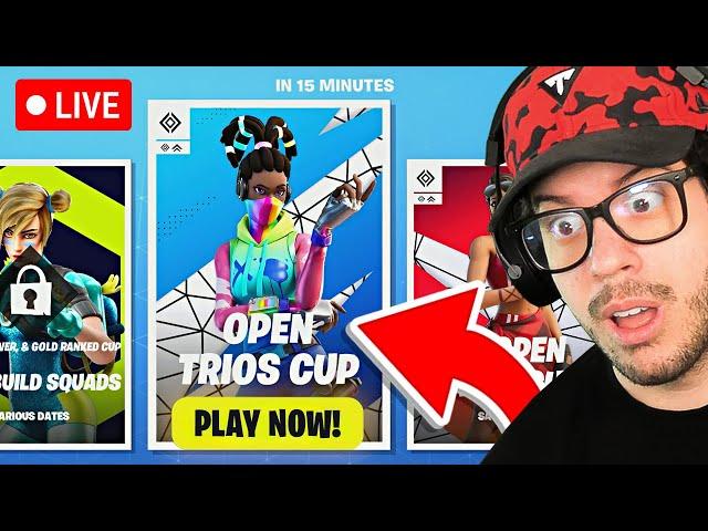 FORTNITE *TRIOS CUP* with NOAH!