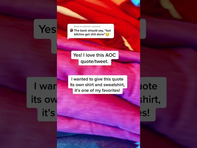 Join the movement: #greenscreen #aoc2024 #feminist #democrat