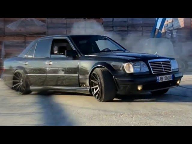 MERCEDES-BENZ W124 E500 LEGEND-DRIFT & BURNOUT "PATIENT SPECIAL COMPILATION"