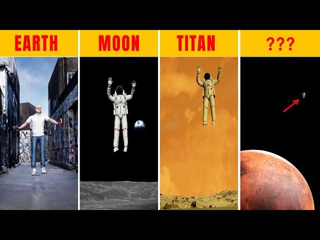 Jump On Different Planets Comparison