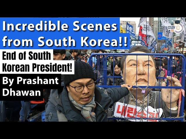 Incredible Scenes from South Korea | End of South Korean President after Emergency