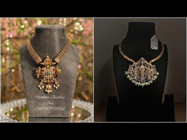 35 Unique and Different Gold Necklace Designs 2022|| Latest Gold Necklace Designs 2022