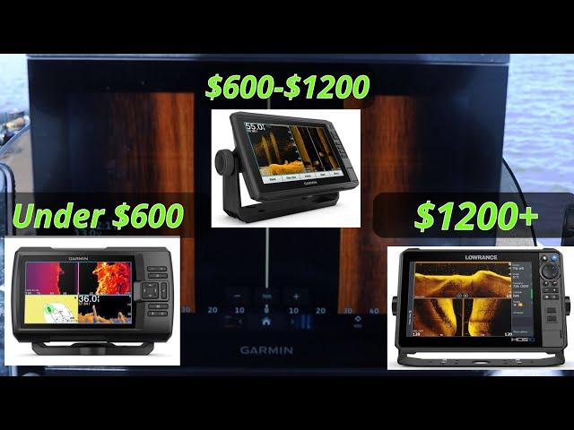 Best Fish Finders under $600 , $1200, and $1200+