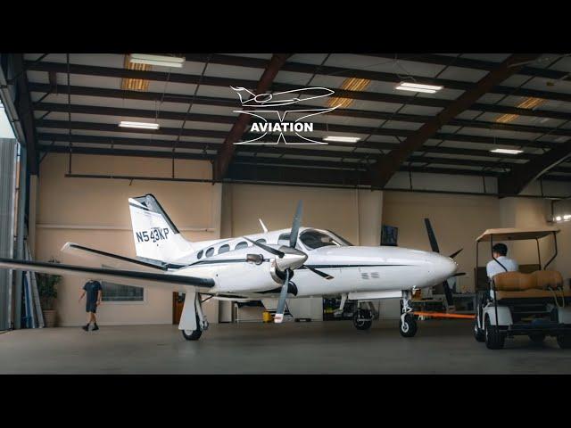 Cessna 425 Conquest Custom Interior | Aviation X