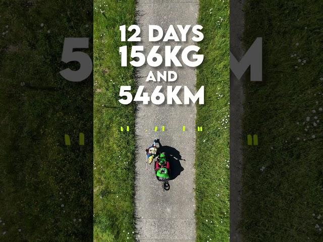 12 Days. 546km, 156kg trash. 2 banana suits.. STILL GOING #plogging