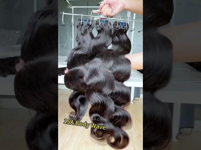 iqueenla hair review-iqueenla Body Wave 15A Top Virgin Hair Single/3/4 Bundles Deals