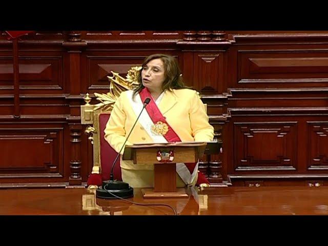 Dina Boluarte sworn in as Peru's first female president after Castillo's impeachment | AFP