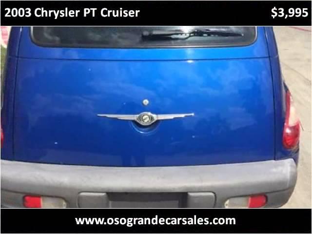 2003 Chrysler PT Cruiser Used Cars San Antonio TX