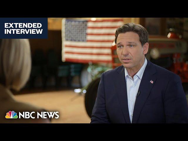 Full Ron DeSantis Interview: ‘I am what I am’