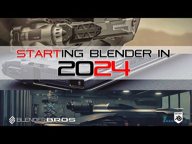 How to START Blender in 2024?