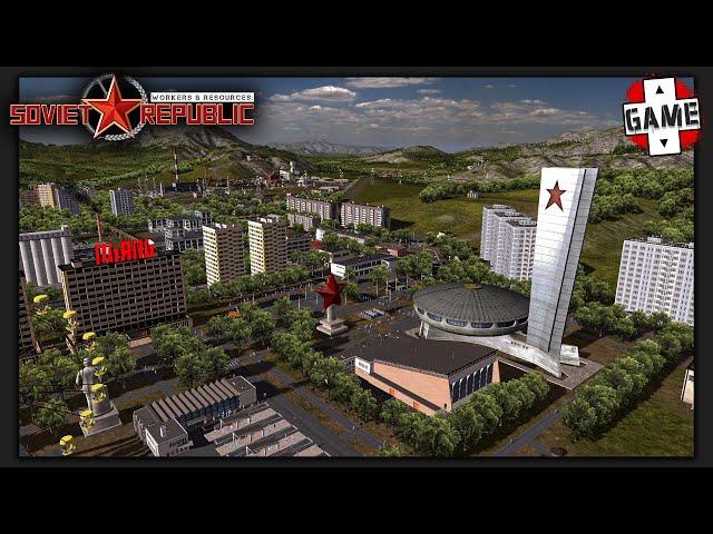 Workers and Resources: Soviet Republic | СТРИМ 12 | Продолжаем строить город