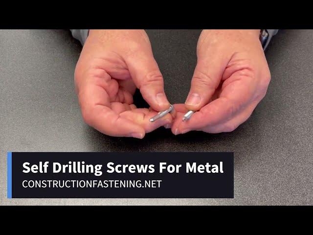 Self Drilling Screws For Metal, #3 & #5 Point Explained