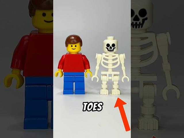 LEGO Minifigures Aren’t Supposed To Have Toes… #lego #legos #shorts