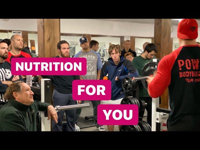 Mike O'Hearn Explains Eating Healthy  VS Eating Right