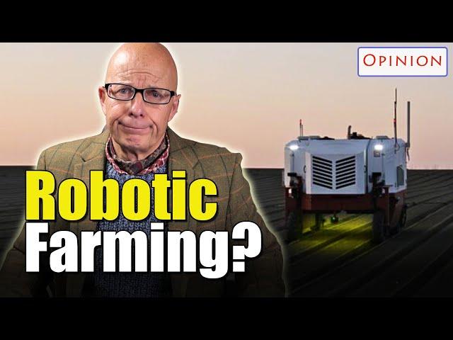 Replacing farmers with robots and lasers