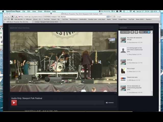 Jim James - Live at Newport Folk Festival 2013 - Full Concert