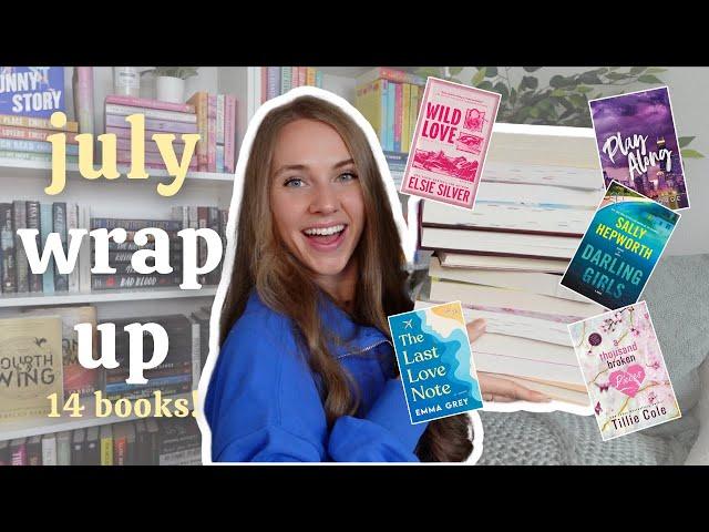 let's talk about the 14 books I read in July! ️