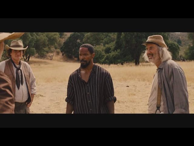 Django gets free and kills Tarantino like a boss scene - Django