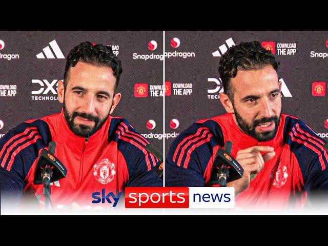 "I believe I'm the right guy, I'm a dreamer" | Ruben Amorim's first Man Utd press conference