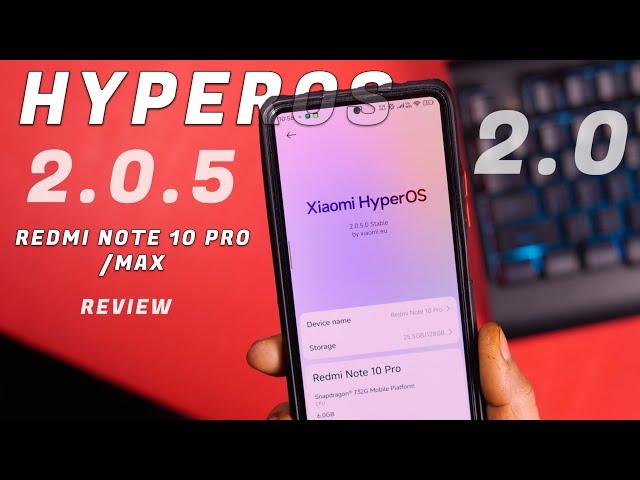 HyperOS 2.0 Stable update for Redmi Note 10 Pro/Max Review | Port HyperOS 2.0