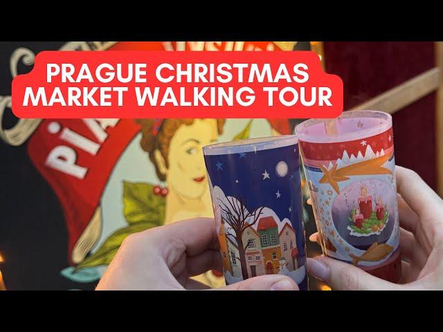 I Visited a Prague Christmas Market and Was Amazed [Walking Tour] 