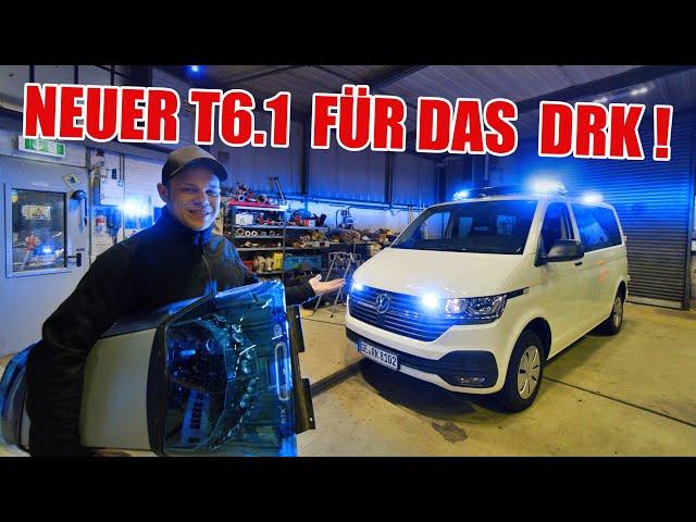 WIR BAUEN EIN VW T6.1 FÜR DAS DRK   | ItsMarvin