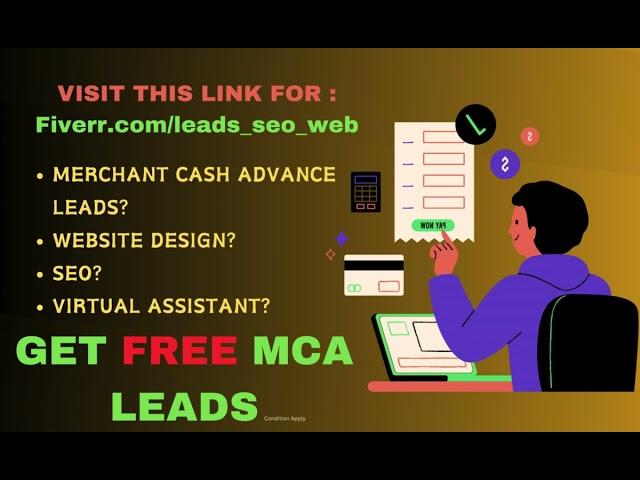 How do leads for a merchant cash advance work? #merchantcashadvance #cashadvance #loan