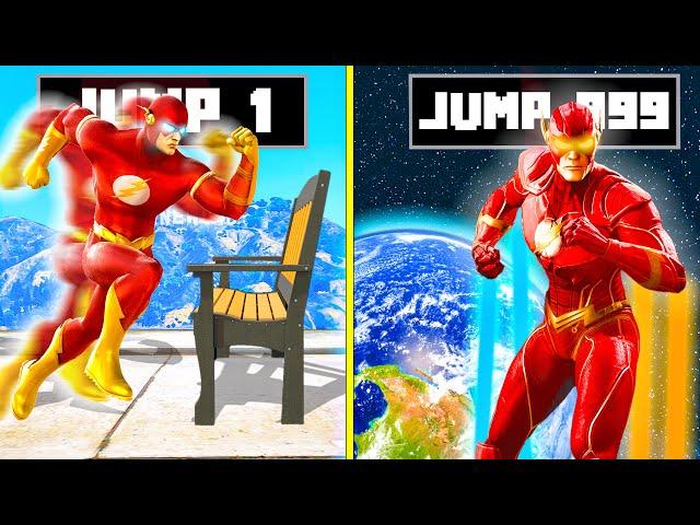 FRANKLIN BECAME Every FLASH & JUMP MULTIPLIES In GTA 5 || Team4shooterOP