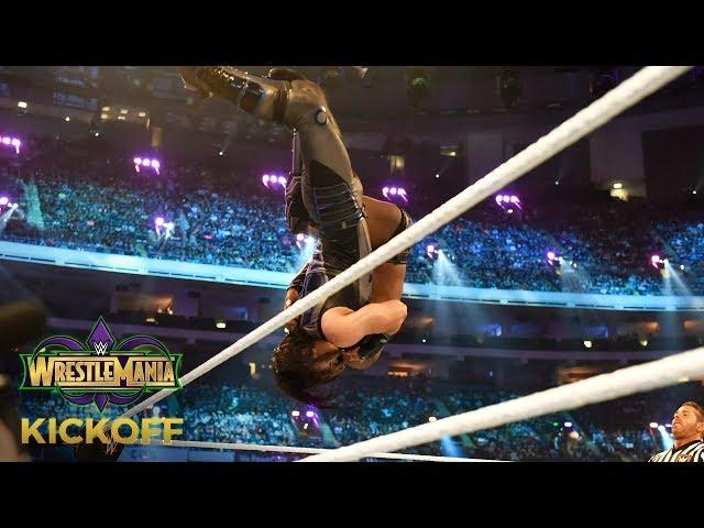 Mustafa Ali wows John Cena with a crushing Spanish Fly to Cedric Alexander: WrestleMania 34 Kickoff